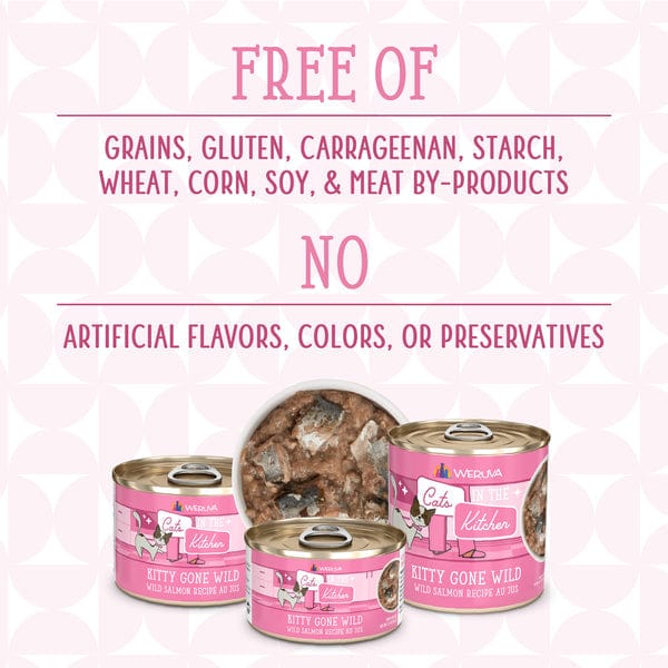 Cats in the Kitchen Wild and Delicious Canned Cat Food - Kitty Gone Wild Flavor