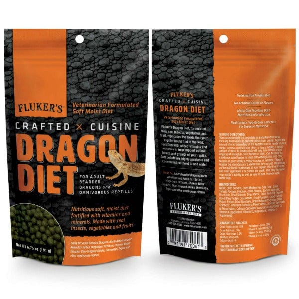 Fluker's Premium Adult Bearded Dragon Diet with Real Fruits, Veggies & Insects