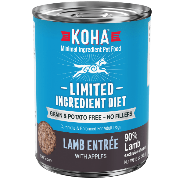 KOHA Limited Ingredient Diet Canned Lamb Entrée Dog Food for Sensitive Stomachs