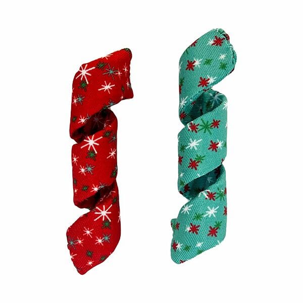 KONG Brand Holiday Season Cat Active Curlz Interactive Cat Toy Set (2-Pack)