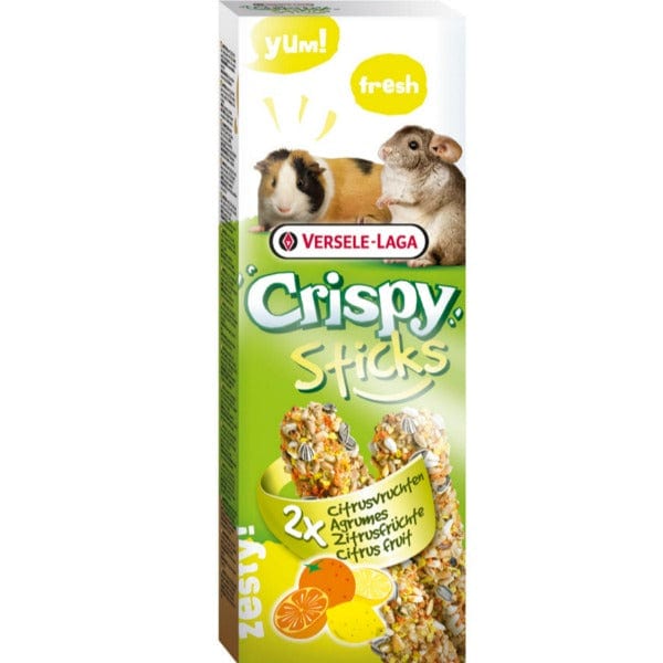 Versele-Laga Oven-Baked Crispy Citrus Flavored Sticks for Guinea Pigs & Chinchillas