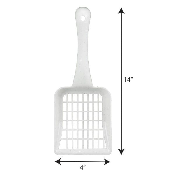 High - Quality Durable Plastic Ware Litter Scoop for Pelleted Litters