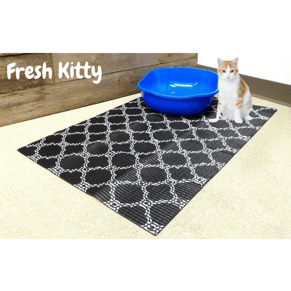 Extra-Large Fresh Kitty Jumbo Soft Foam Litter Mat for Cats and Other Pets