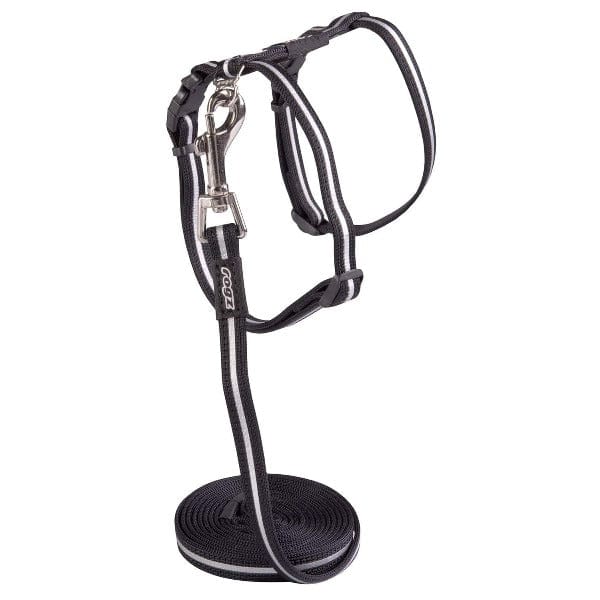 Rogz AlleyCat Reflective Adjustable Cat Harness & Lead Set