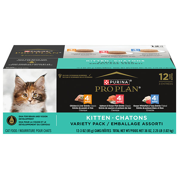 Purina Pro Plan Focus Kitten Canned Food - A Delightful Variety Pack for Young Kittens