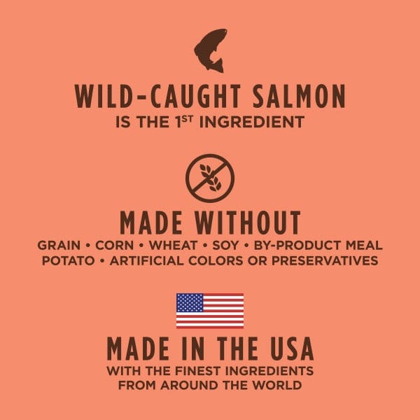 Instinct Original Grain-Free Dry Cat Food with Real Wild-Caught Salmon, 4.5 Pound Package