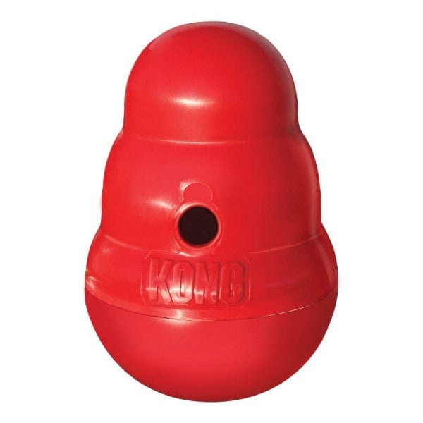 KONG Wobbler Interactive Treat - Dispensing Dog Toy for Mental Stimulation