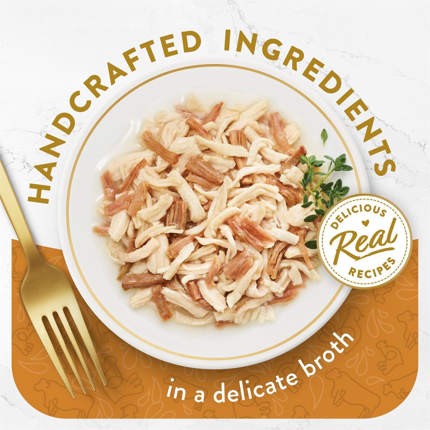Fancy Feast Gourmet White Meat Chicken & Shredded Beef Cat Appetizer