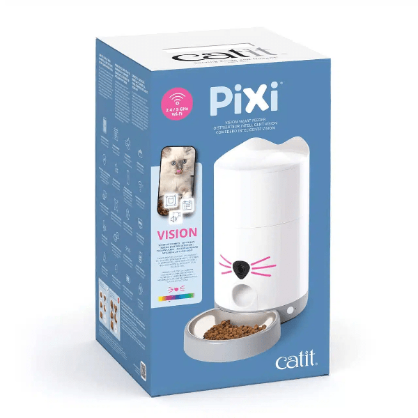 Catit PIXI Vision Advanced Smart Feeder for Cats with Interactive Features