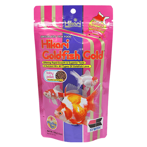 Hikari Gold Baby Pellet Diet for Vibrant Goldfish and Koi