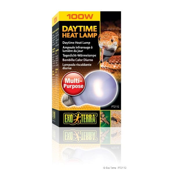 Exo Terra Daytime Heat Lamp - Ideal Broad - spectrum Lighting for Terrariums