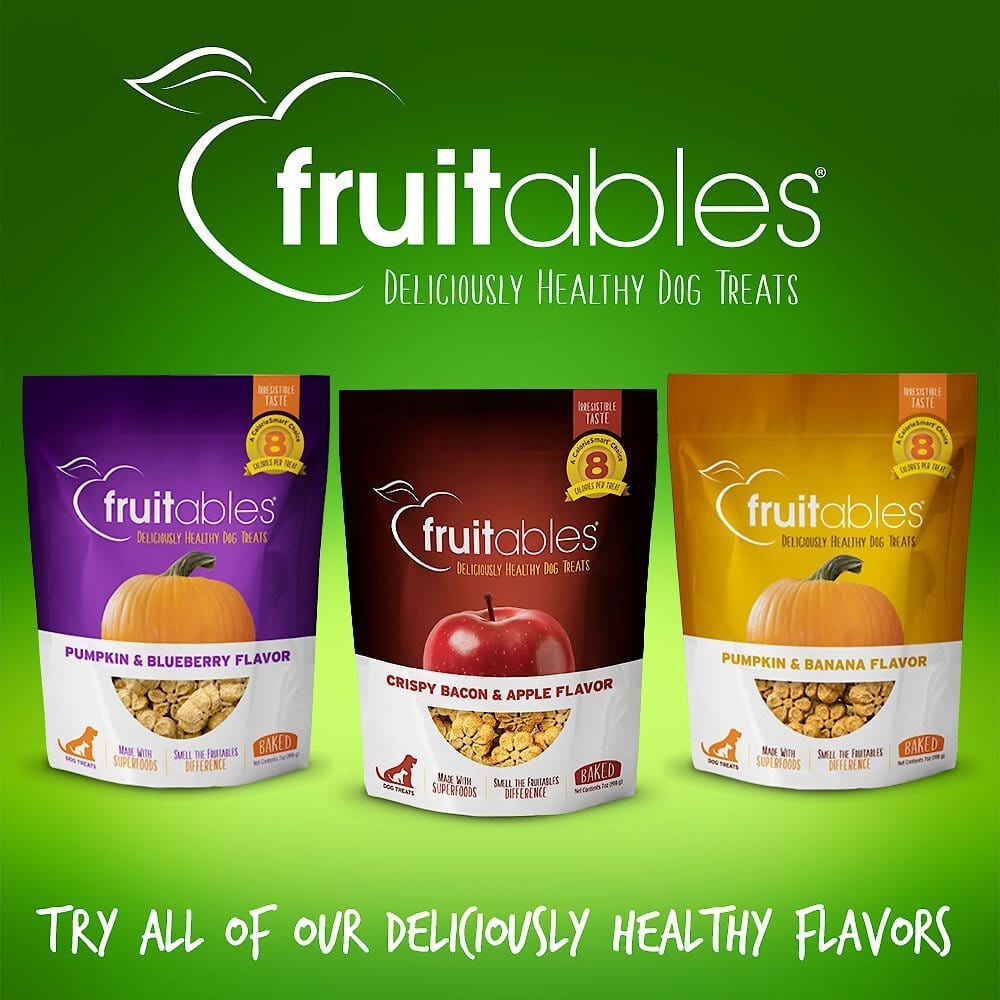Fruitables Oven - Baked Pumpkin & Apple Low - Calorie Dog Treats