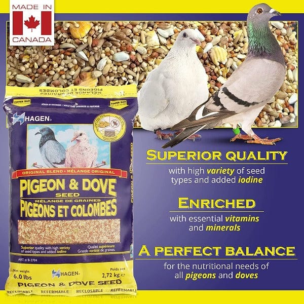 High - Quality Hagen VME Seed Blend for Pigeons and Doves