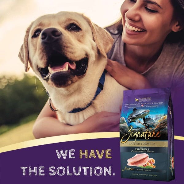 Zignature Premium Limited Ingredient Dry Dog Food with Catfish Formula