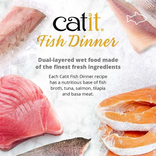 Catit Whitefish & Pumpkin Wet Cat Food - Fish Dinner for Your Feline