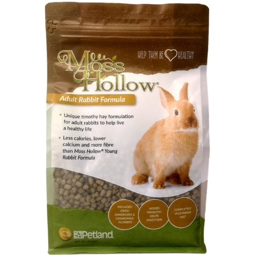 Moss Hollow High - Quality Extruded Food Formula for Adult Rabbits