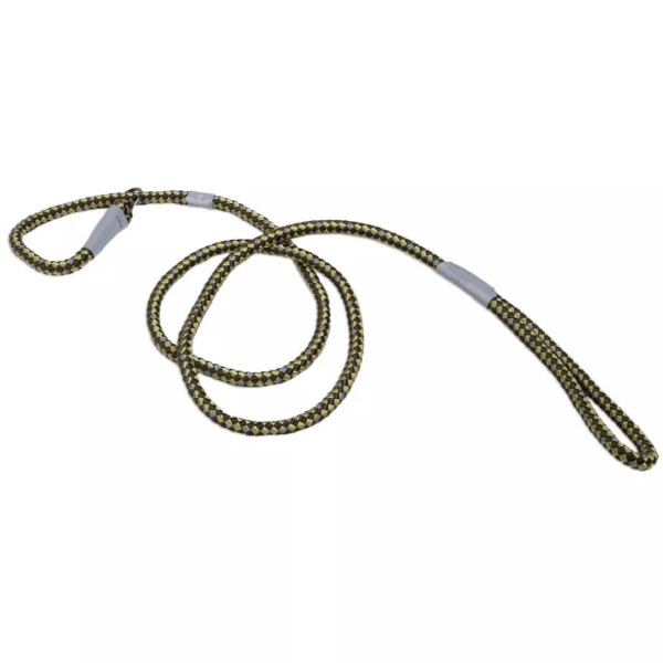 K9 Explorer Reflective Braided Rope Slip-style Dog Walking Leash with Enhanced Visibility