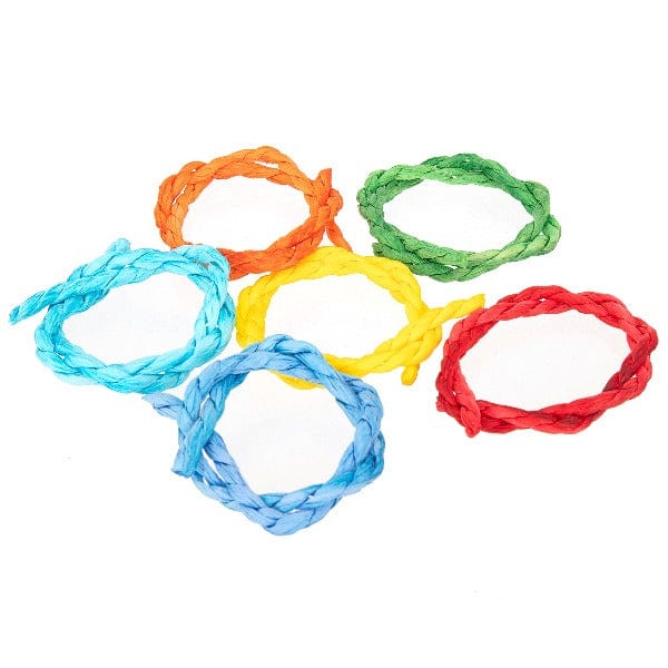 Crispy Corn Husk Chew Rings for Small Pets - Ideal Teeth - Trimming Toys
