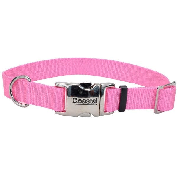 Coastal High - Quality Adjustable Nylon Dog Collar with Durable Metal Buckle