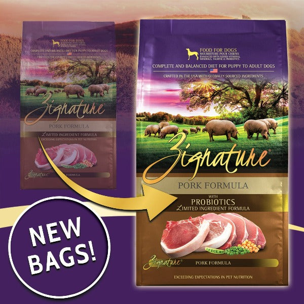 Zignature High - Quality Limited Ingredient Dry Dog Food with Pork Formula