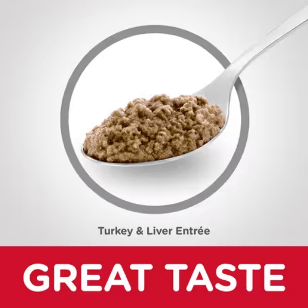Hill's Science Diet Adult Cat Canned Food - 5.5oz Turkey & Liver Entree