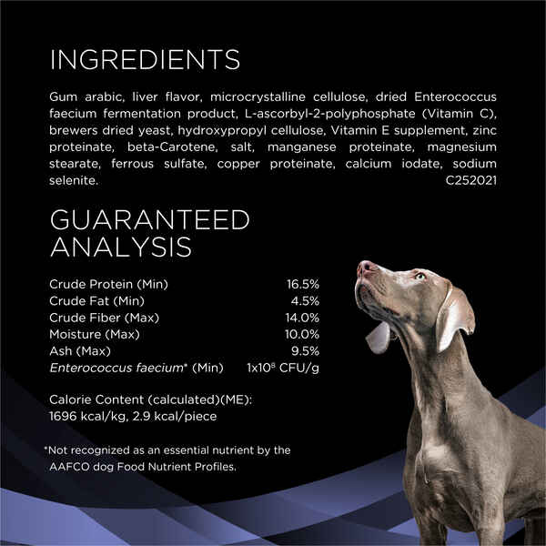 Purina Pro Plan FortiFlora: High - quality Probiotic Tablet Supplement for Dogs