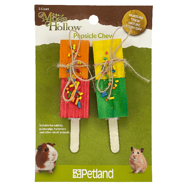 100% Pet - Safe Moss Hollow Chewable Popsicles for Your Furry Friends