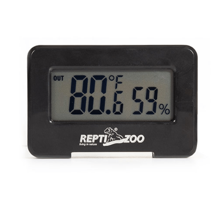 Reptizoo All-in-One Digital Temperature and Humidity Meter for Reptile Terrariums