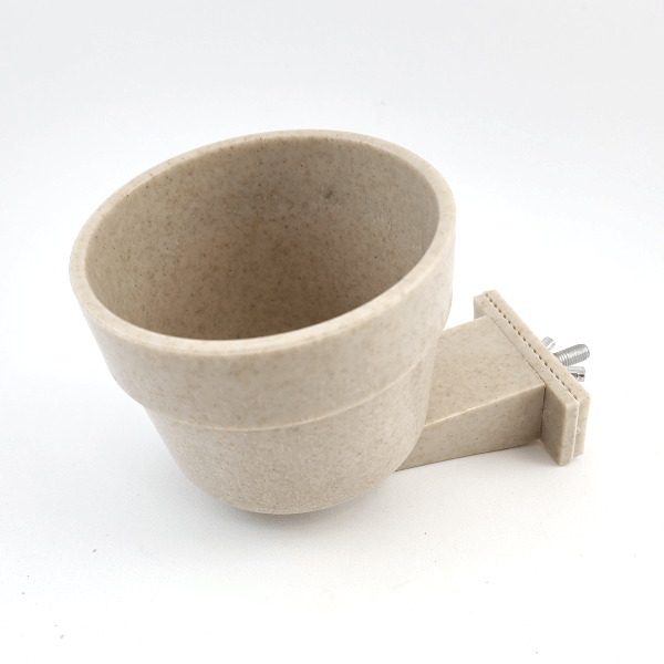 Moss Hollow & Tweeters Pet Easy-Lock Anti - Spill Cage Bowl