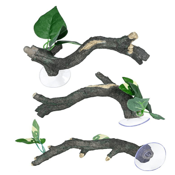 Reptizoo High - Quality 3 - Piece Connectable Resin Branches for Reptile Terrariums