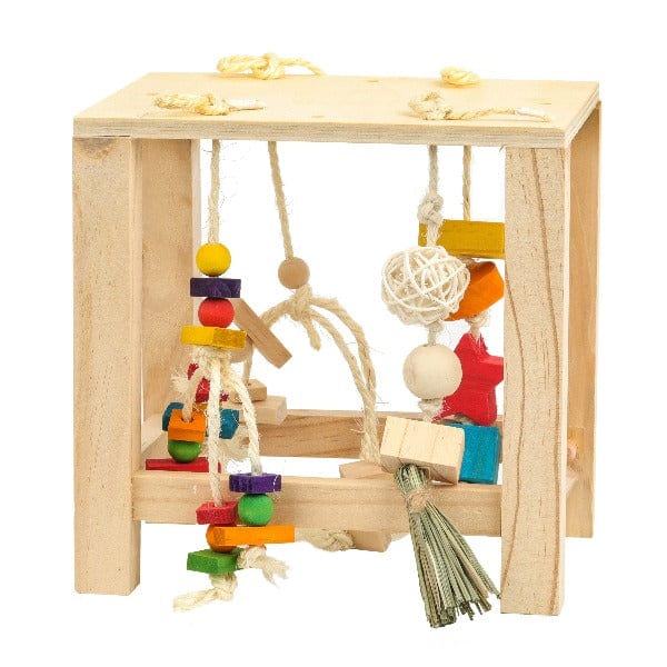 Pet-Friendly Moss Hollow Interactive Play Table for Small Animals