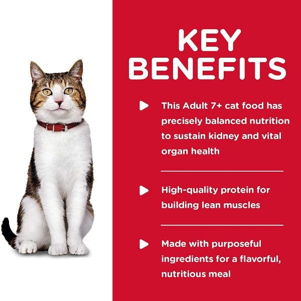 Hill's Science Diet Adult 7+ 5.5oz Canned Tender Chicken Dinner Cat Food