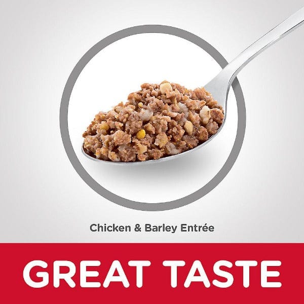 Hill's Science Diet Canned Dog Food for Adult Dogs 7+ - Chicken & Barley Entree, 13 Ounce Can