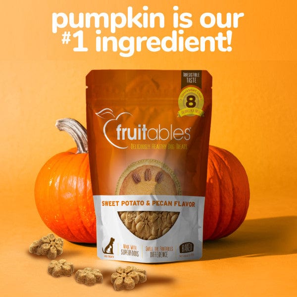 Fruitables Oven-Baked Sweet Potato & Pecan Low-Calorie Dog Treats