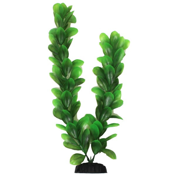16-Inch Green Bacopa Realistic Plastic Aquarium Fish Gear Plant