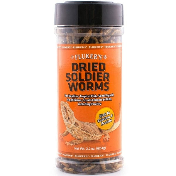 Fluker's Premium Dried Soldier Worms - Nutritious Feed for Pets