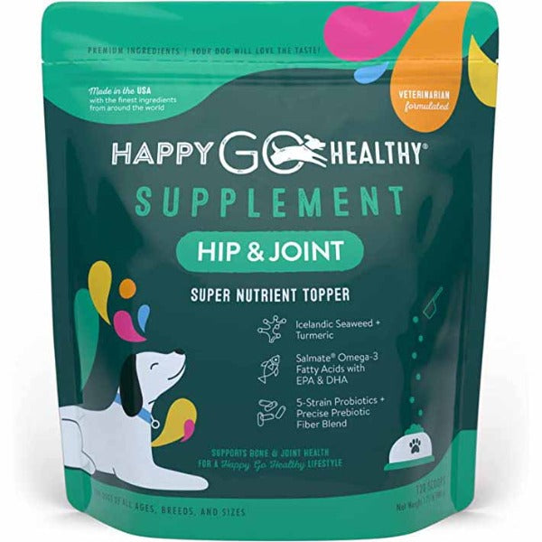 Happy Go Healthy All - Breed Canine Hip & Joint Nutritional Supplement