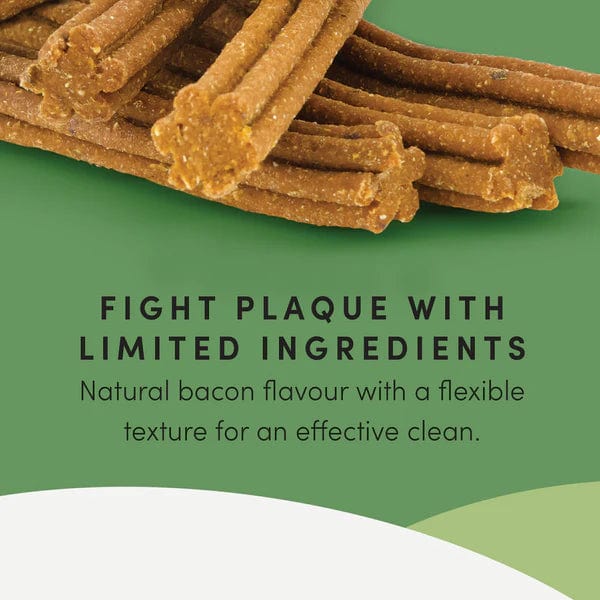 Crumps' Naturals Bacon Flavored Dog Dental Sticks - Plaque and Tartar Busters