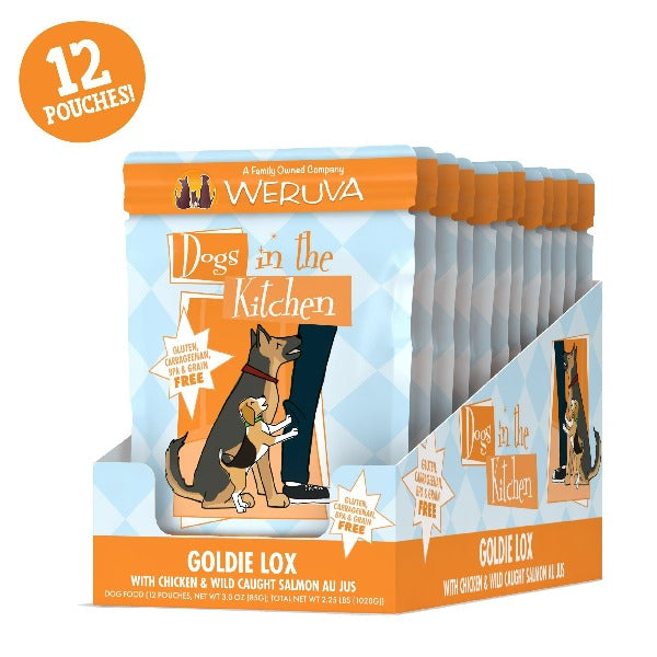 Goldie Lox Pouch Dog Food from Dogs in the Kitchen - A Delectable Meal for Canine Companions