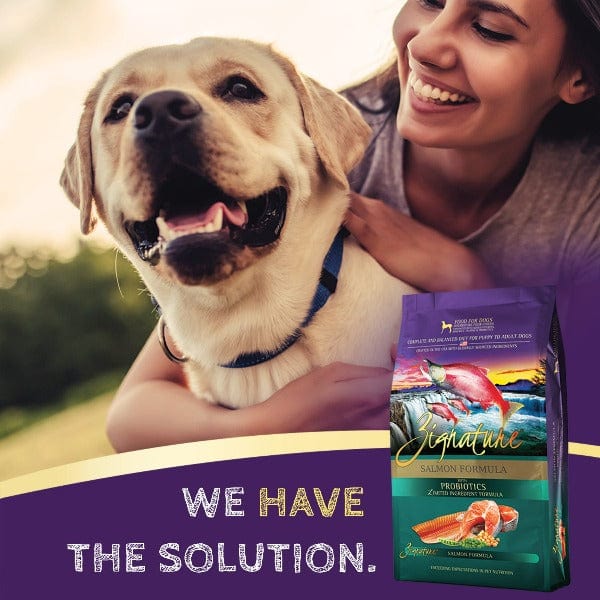 Zignature Premium Limited Ingredient Dry Dog Food with Salmon Formula