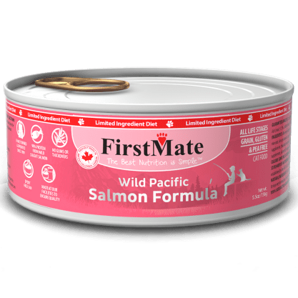 Premium FirstMate Canned Cat Food with Wild - Caught Salmon Formula