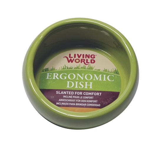 Living World Comfortable Ergonomic Dishes for Small Pets