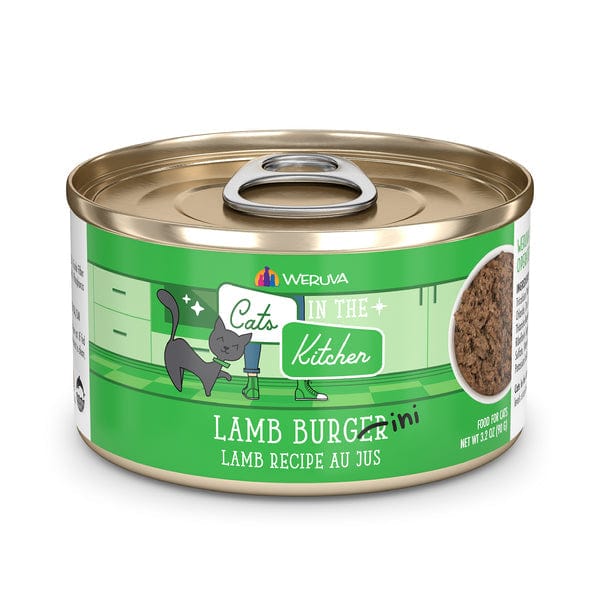 Canned Cat Food - Cats in the Kitchen Lamb Burger-ini with Added Fish Oil