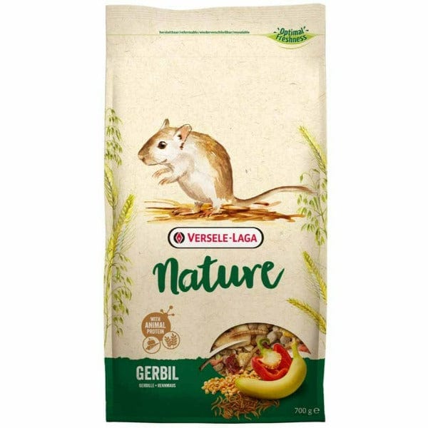 Versele-Laga Nutritious Gerbil Food with Animal Protein, Fruits, Veggies and Extra Cereals