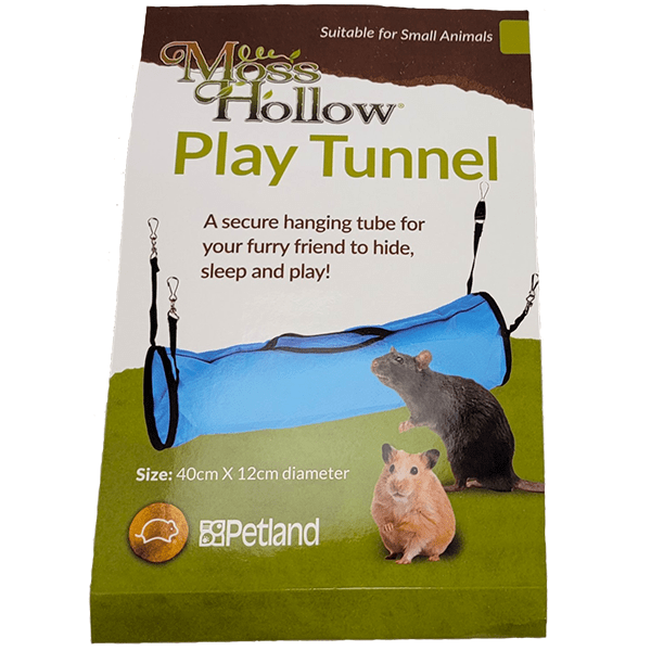 Durable Nylon Moss Hollow Play Tunnel for Your Furry Pal