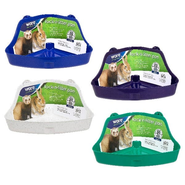 Ware Small Pet Litter Training Lock-N-Litter Pan with Secure Locking Design