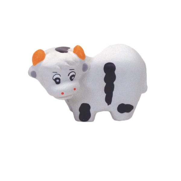 Rascals Natural Latex Cow-shaped Interactive Dog Toy for Puppies and Adult Dogs