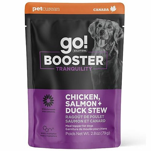 Go! Solutions Calming Chicken, Salmon & Duck Stew Dog Food Topper