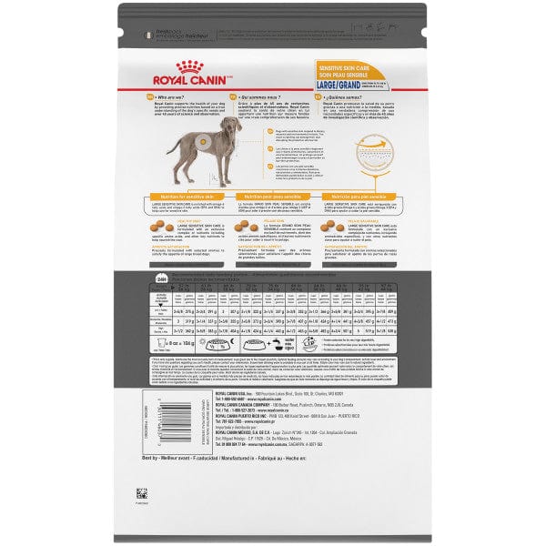 Royal Canin 30lb Dry Dog Food for Large Adult Dogs with Sensitive Skin