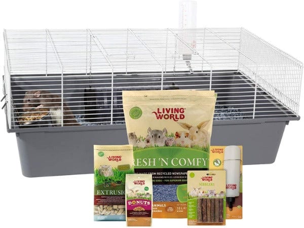 Living World Complete Starter Kit for Pet Rats with Easy Assembly
